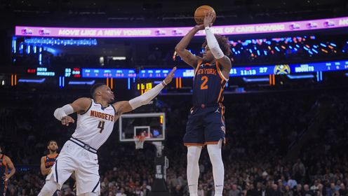 《NBA全场集锦》【纯享】掘金vs尼克斯精华回放 尼克斯全民皆兵首发得分全部上双送给掘金三连败