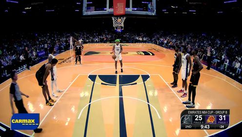 《NBA全场集锦》好久不见！索汉复出能量满满 再现标志性单手罚球稳稳2+1得手