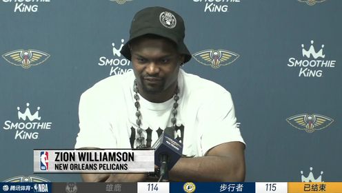 《NBA全场集锦》【回放】快船vs鹈鹕鹈鹕赛后新闻发布会全场回放