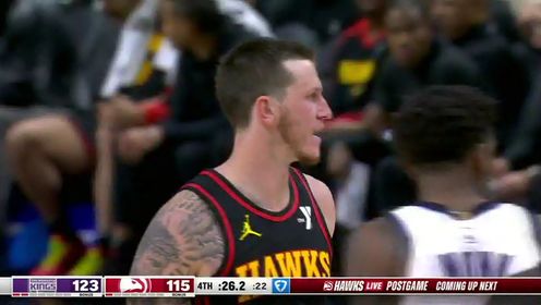 《NBA全场集锦》【回放】国王vs老鹰第4节英文原声回放
