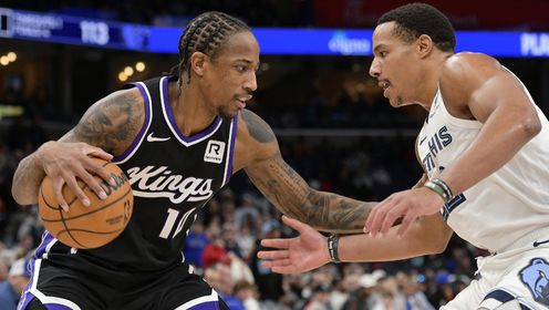 《NBA全场集锦》【球星】德罗赞vs灰熊集锦 全场26分展现无解中距离难救主
