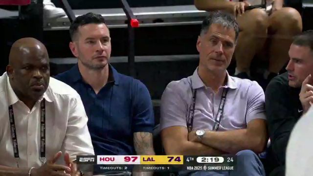 NBA夏季联赛：火箭vs湖人第4节中文解说回放