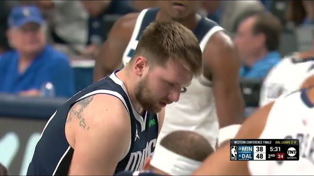 NBA季后赛：森林狼vs独行侠第2节中文解说回放