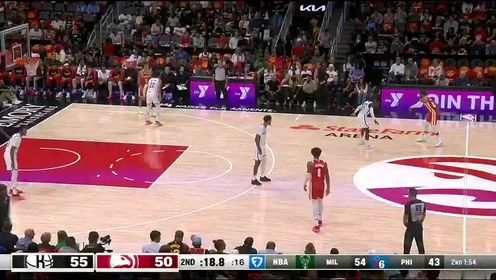 《NBA全场集锦》【回放】NBA常规赛：篮网vs老鹰第2节中文解说回放