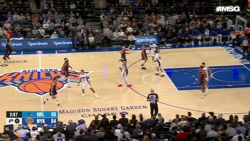 《NBA全场集锦》还没到放弃的时刻 布伦森强杀篮下上篮命中顽强追分