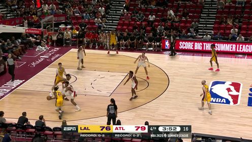 《NBA全场集锦》关键时刻挺身而出！布朗尼底角三分接球就投精准命中扳平比分