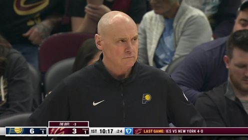 《NBA骑士》【回放】步行者vs骑士第1节英文原声回放