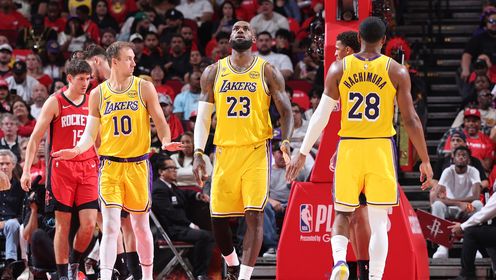 休斯敦火箭_NBA季后赛G3：湖人112-108火箭_NBA季后赛G3：湖人112-108火箭_高清