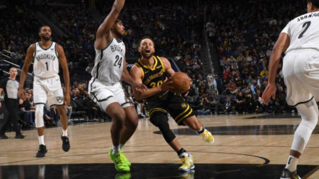 篮网vs勇士五佳球 库里末节出色发挥带走胜利