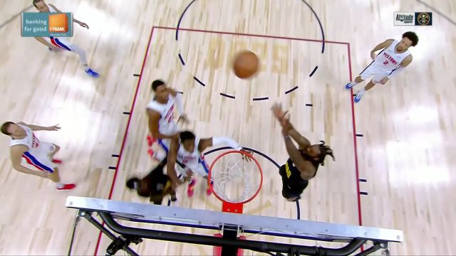 丹佛也成空接之城了？雷吉强突内线妙传小乔丹心领神会空接暴扣