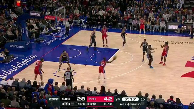 国王vs76人第2节英文原声回放