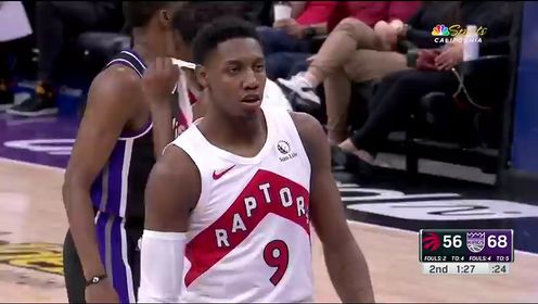 《NBA全场集锦》【回放】NBA常规赛：猛龙vs国王第2节中文解说回放