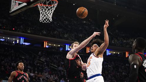 《NBA全场集锦》猛龙vs尼克斯五佳球 布伦森仙人指路助希姆斯空接暴扣