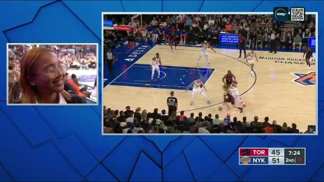 NBA常规赛：猛龙vs尼克斯第2节中文解说回放