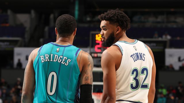 森林狼vs黄蜂精华回放 双塔合砍54分19篮板率队4连胜继续领跑