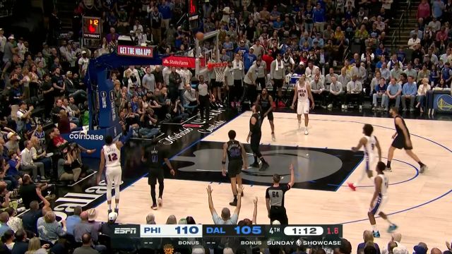 哈里斯vs独行侠集锦 内外开花轰下28+5率队取胜