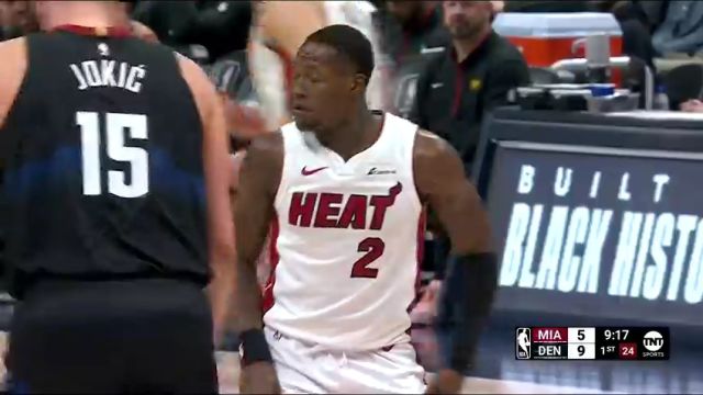 热火vs掘金第1节英文原声回放