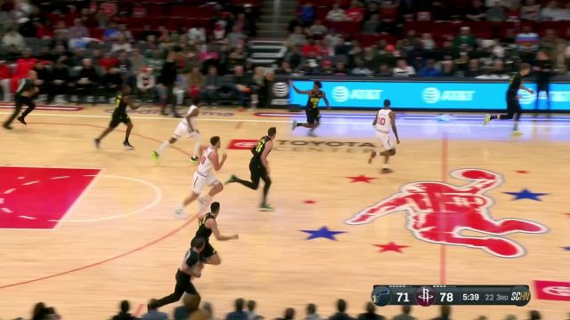 塞克斯顿vs火箭集锦 砍下28分