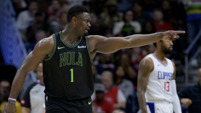 快船104-112鹈鹕 卡椒合砍49分不敌锡安独揽34分