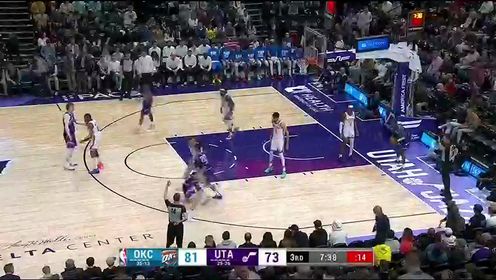 《NBA全场集锦》【回放】雷霆vs爵士第3节英文原声回放