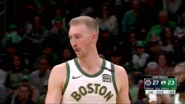 NBA常规赛：奇才vs凯尔特人第1节中文解说回放