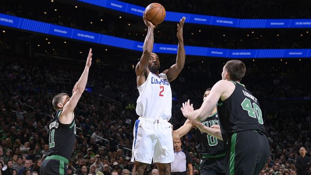 莱昂纳德vs凯尔特人集锦 全场26+7隔扣科内特制造个人名场面