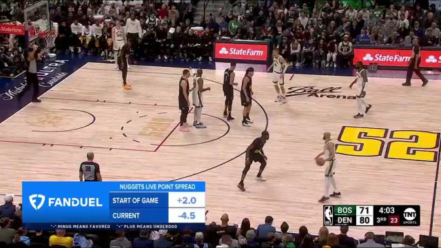 NBA常规赛：凯尔特人vs掘金第3节中文解说回放
