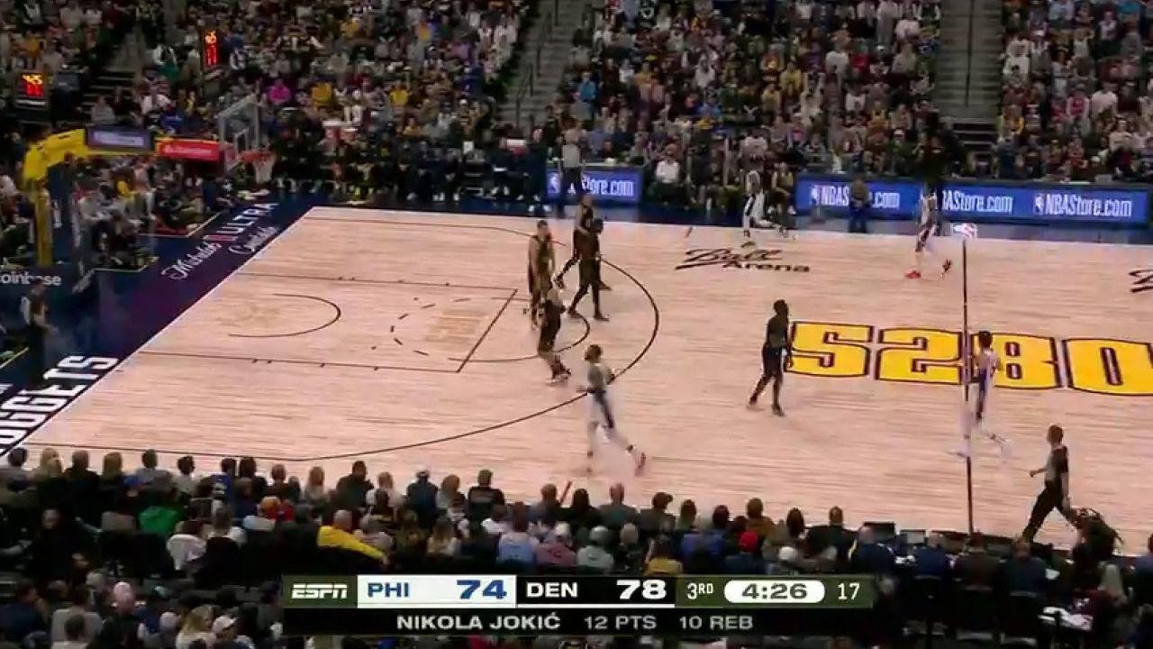 01月28日 NBA常规赛 76人vs掘金 NBA录像回放