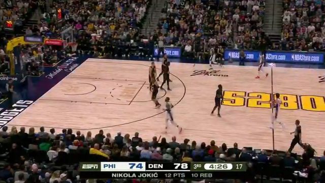 NBA常规赛：76人vs掘金中文解说全场回放