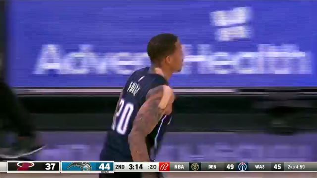 热火vs魔术第2节英文原声回放