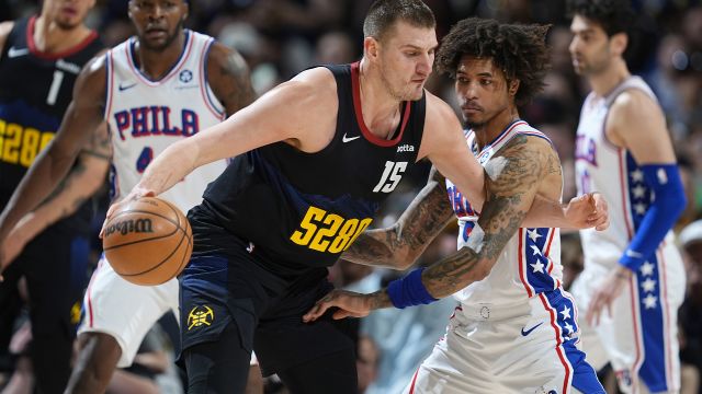 费城105-111掘金 掘金3人砍下20+轻取残阵76人