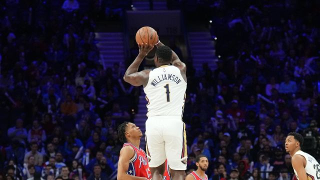 锡安vs76人集锦 全场拿下23分12篮板攻防两端有奇效