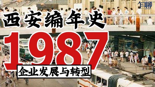 西安编年史之1987:1987西安发生了什么事情企业发展与转型