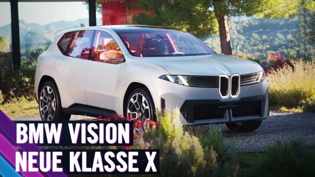 宝马发布全新电动概念车Vision Neue Klasse X,重新定义宝马未来