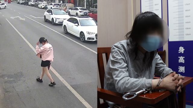 “美女”穿丝袜偷电动车,警方抓捕竟是七尺壮汉男扮女装:有5次前科