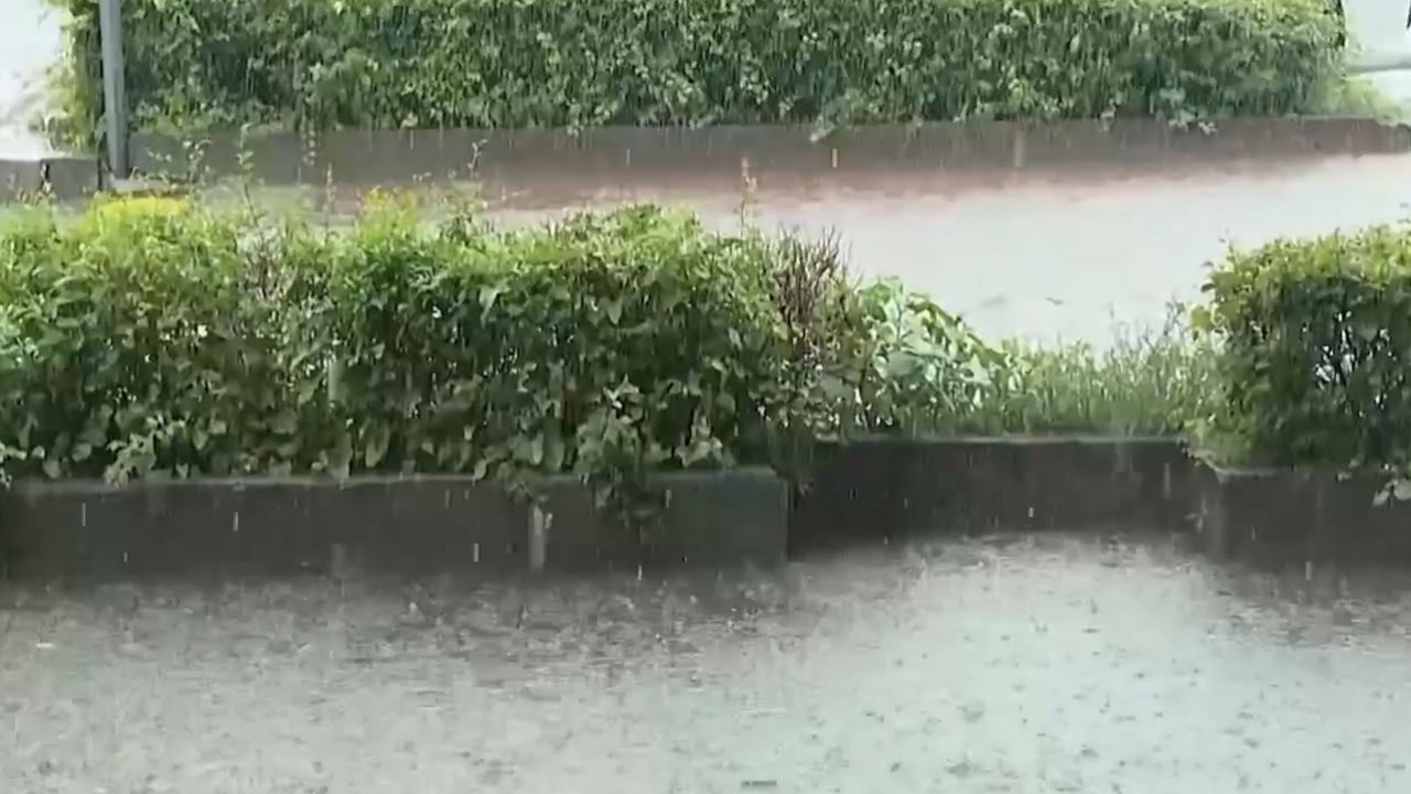 中央气象台继续发布暴雨橙色预警：浙江、上海等地有大到暴雨局地特大暴雨_高清