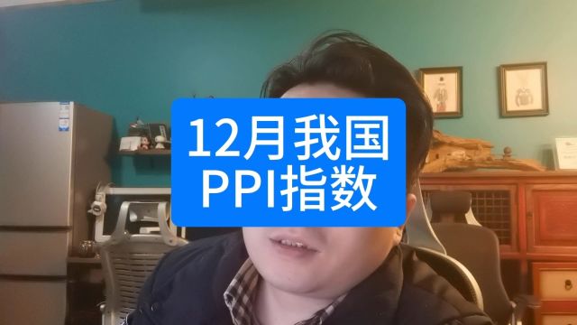 12月ppi指数说明了什么,企业主现在还有投资信心没有数据会说话