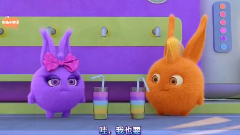 制作彩虹果汁，小朋友自己做果汁 #儿童动画 #小朋友都爱看
