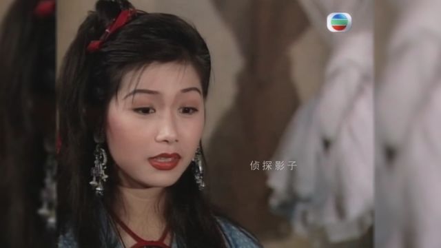 她演的小妖女,明明造型是少女风,却挡不住她的风情十足【张慧仪】