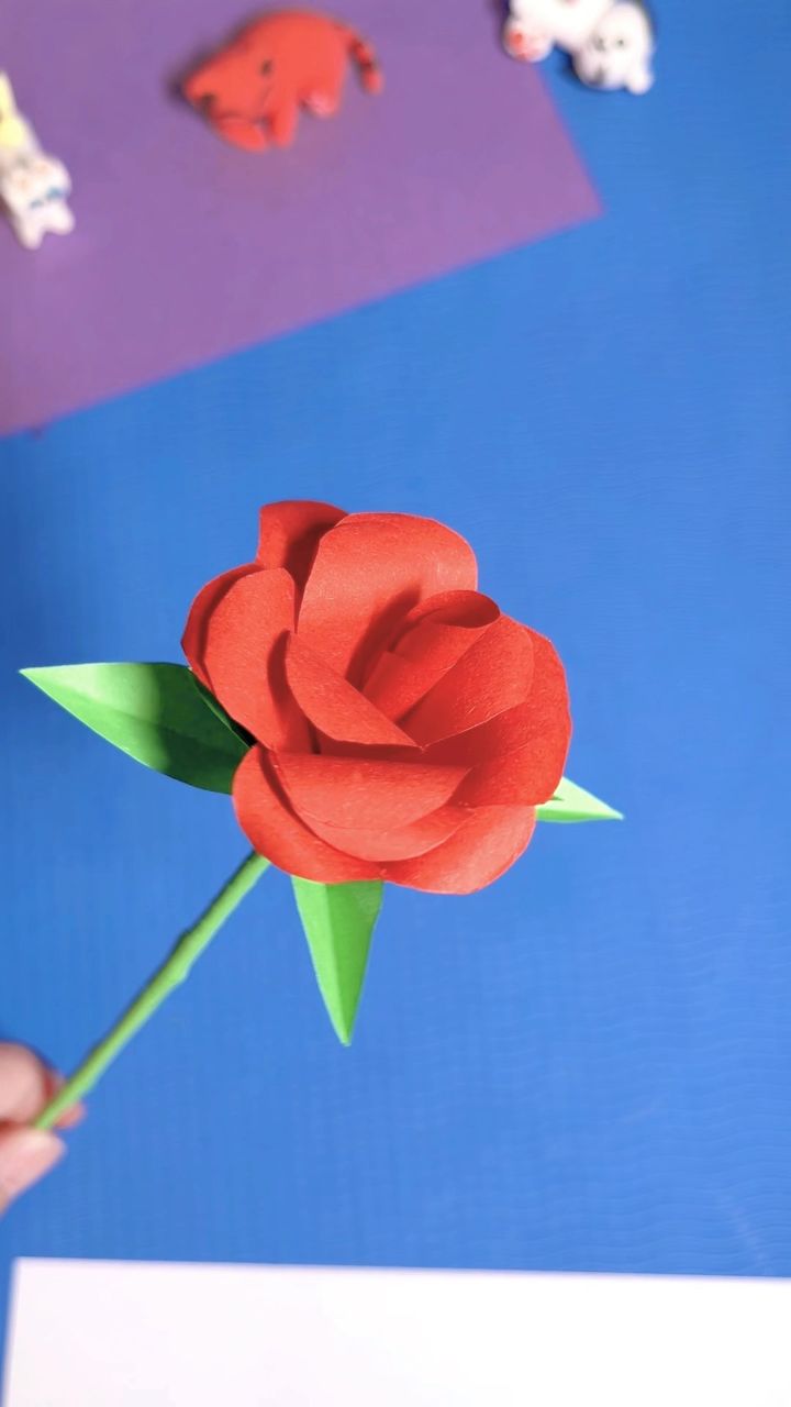 布玫瑰花手工制作方法图片