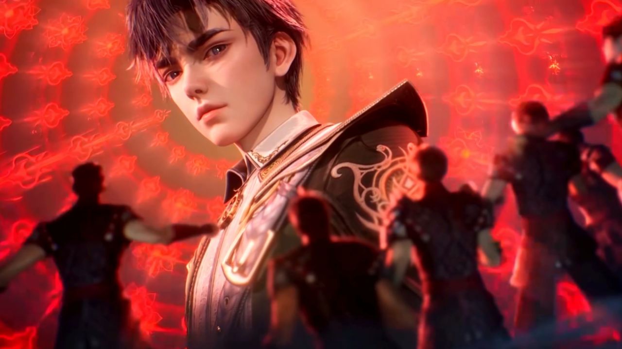 斗罗大陆2绝世唐门:霍雨浩秀六个十万年魂环惊呆众人,黄金之路直接瞬