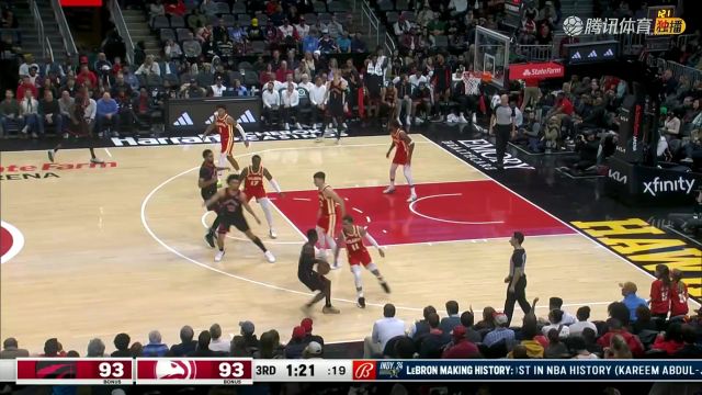 2023/24赛季NBA常规赛：猛龙 VS 老鹰 全场回放
