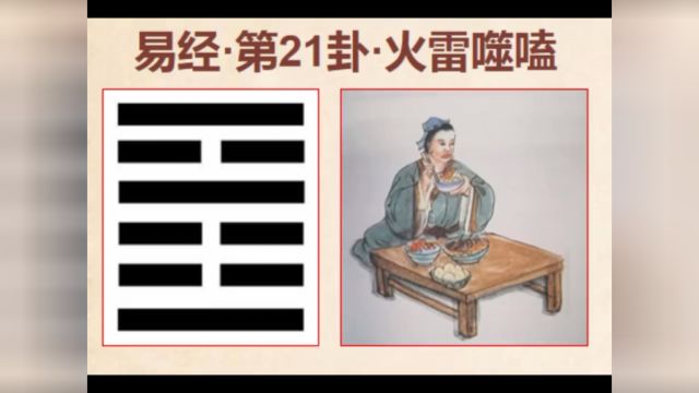 张伦老师讲易经第二十一卦火雷噬嗑