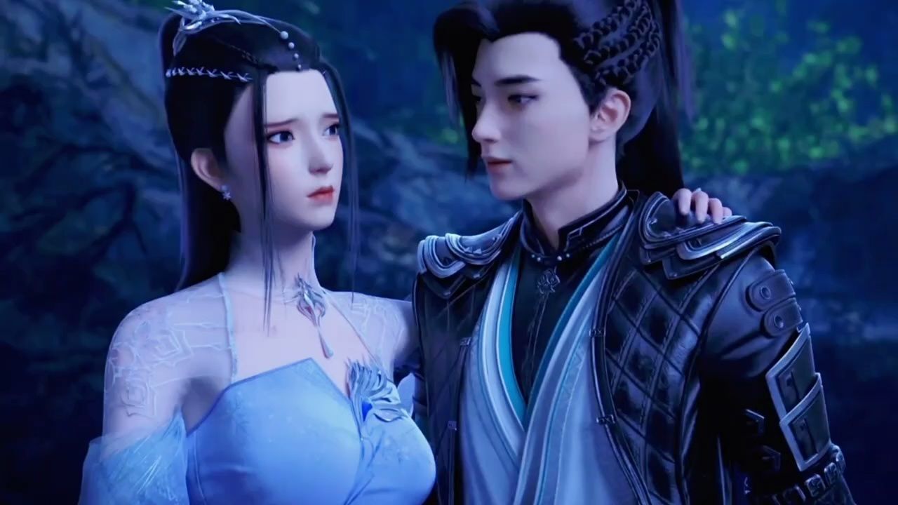 云澈和楚月婵 动漫:逆天邪神_腾讯视频