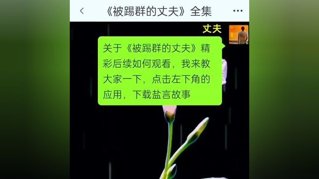 《被踢群的丈夫》点击下方查看后续精彩内容