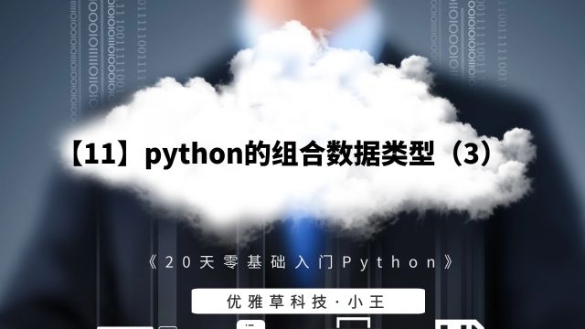 【11】python组合数据类型(3)优雅草小王