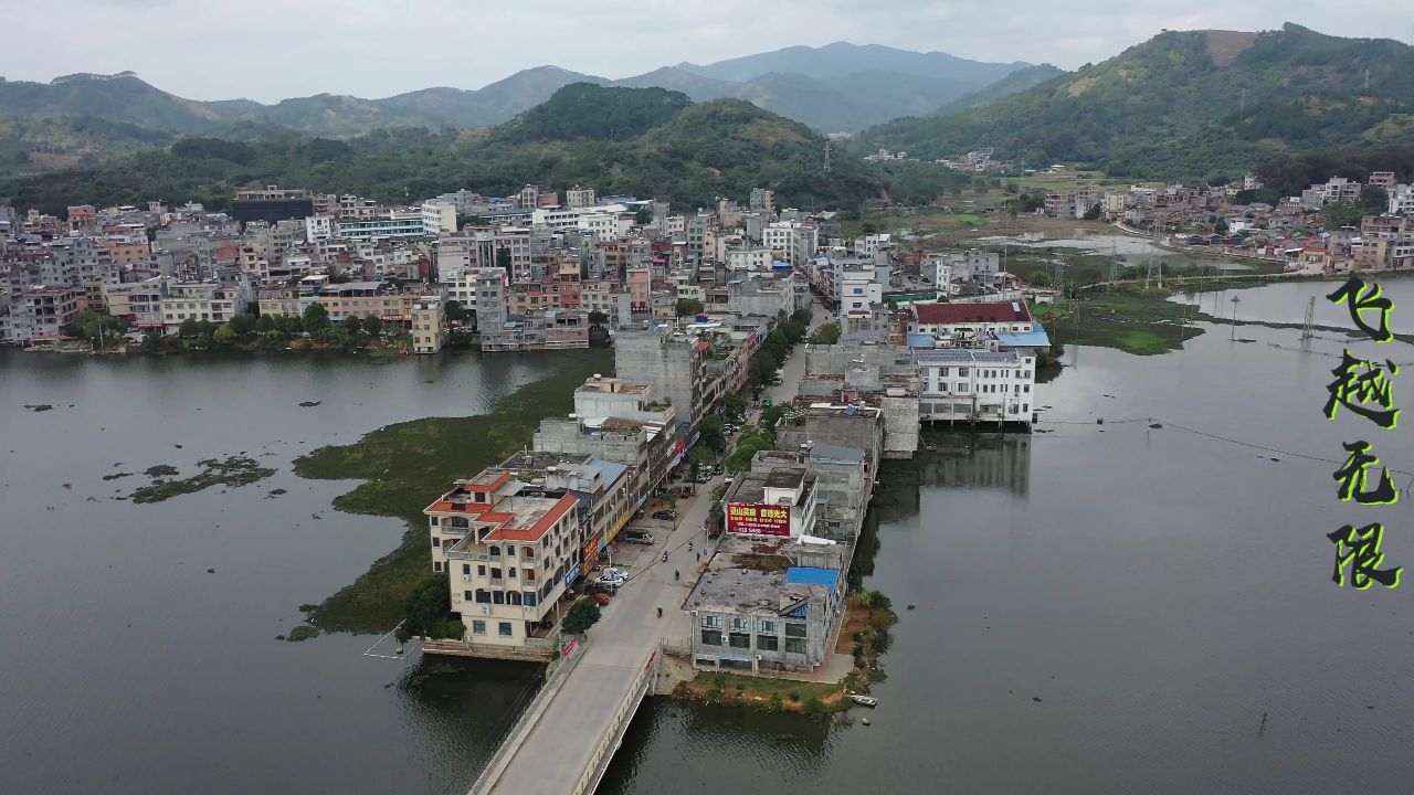 广西灵山全景图图片