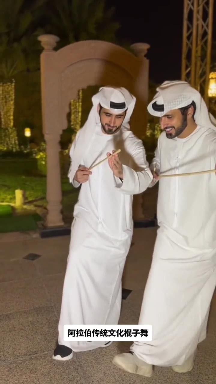 传统文化棍子舞