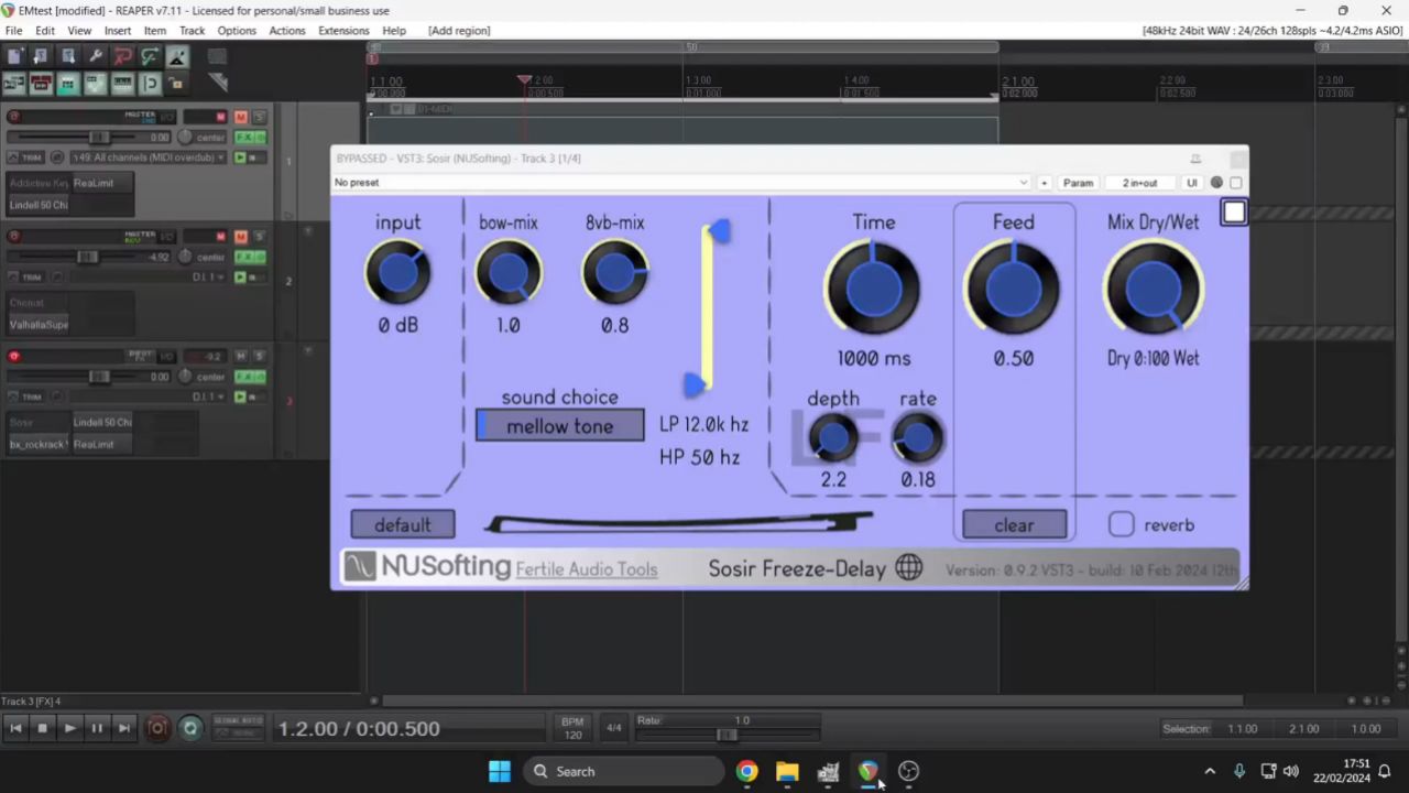 free delay - swell - sosir freeze-delay by nusofting (no talking
