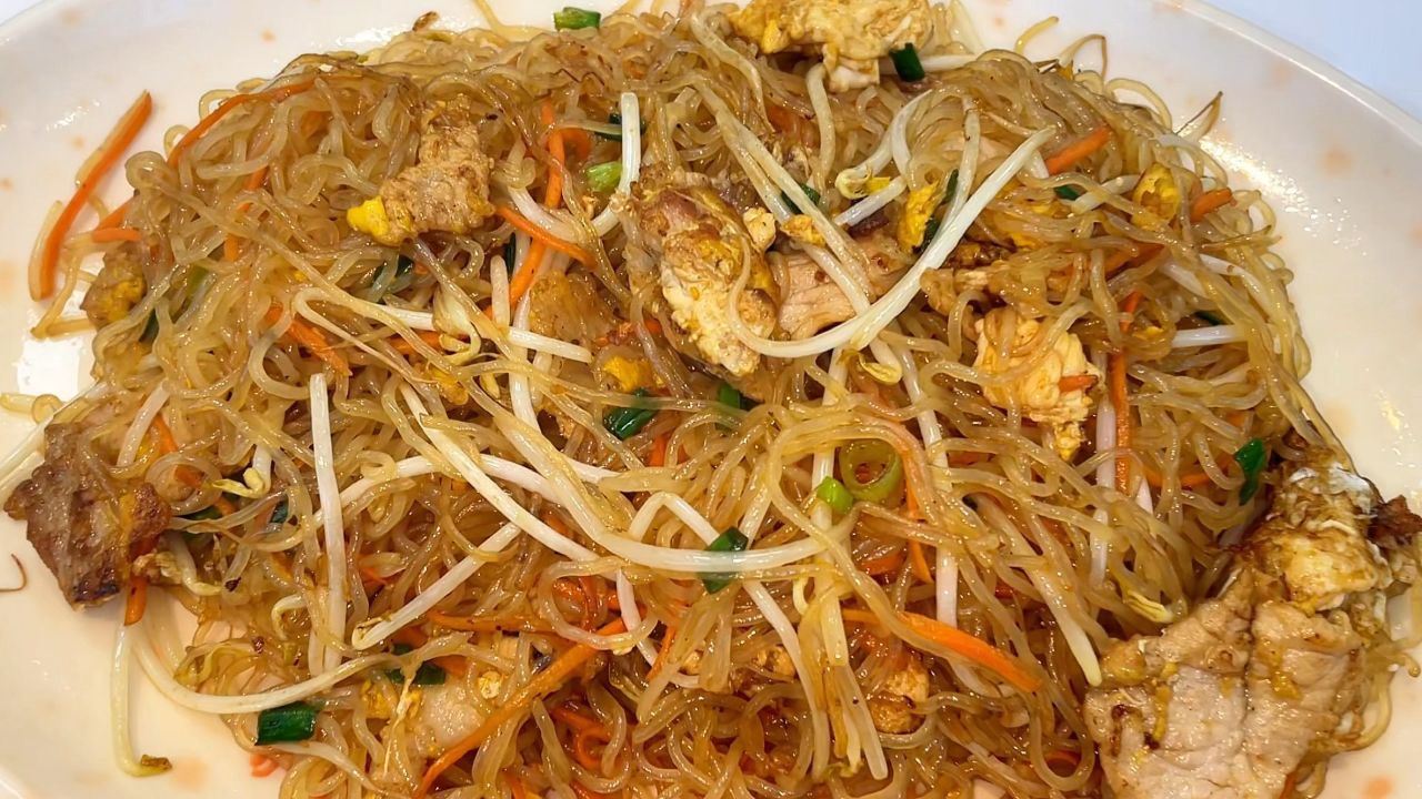 食在佛山,朋友们,鸡蛋瘦肉炒米粉,巨满足